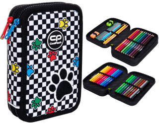 Dvojitý skladací peračník s príslušenstvom CoolPack F066679 Jumper 2 Game Over